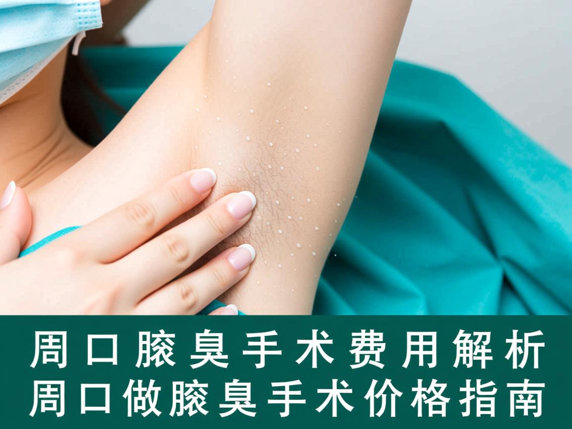 周口腋臭手术费用解析，周口做腋臭手术价格指南