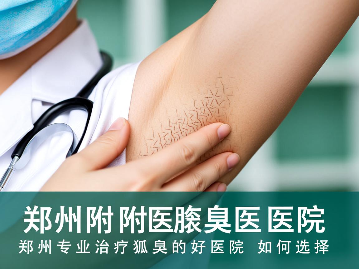 郑州附医腋臭医院解析，郑州专业治疗狐臭的好医院如何选择