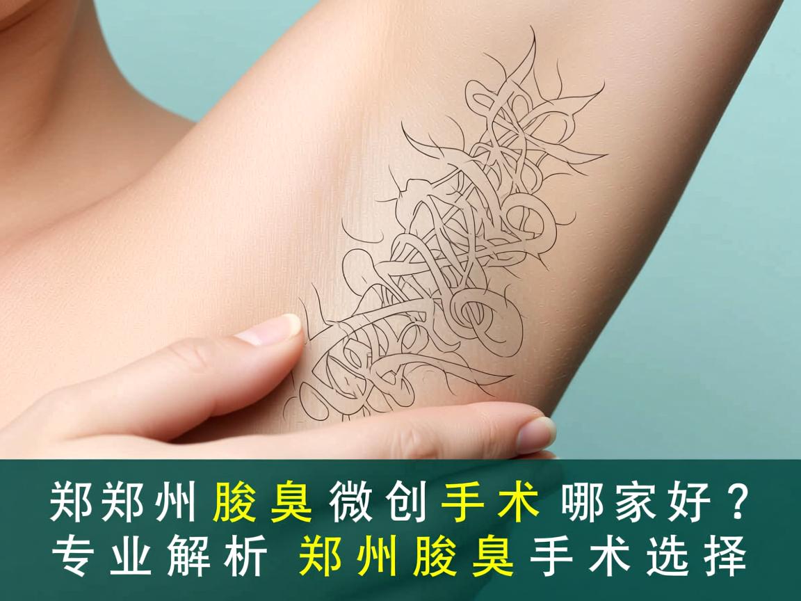 郑州腋臭微创手术哪家好？专业解析郑州腋臭手术选择