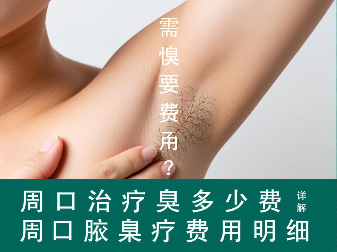 周口治疗腋臭需要多少费用？详解周口腋臭治疗费用明细