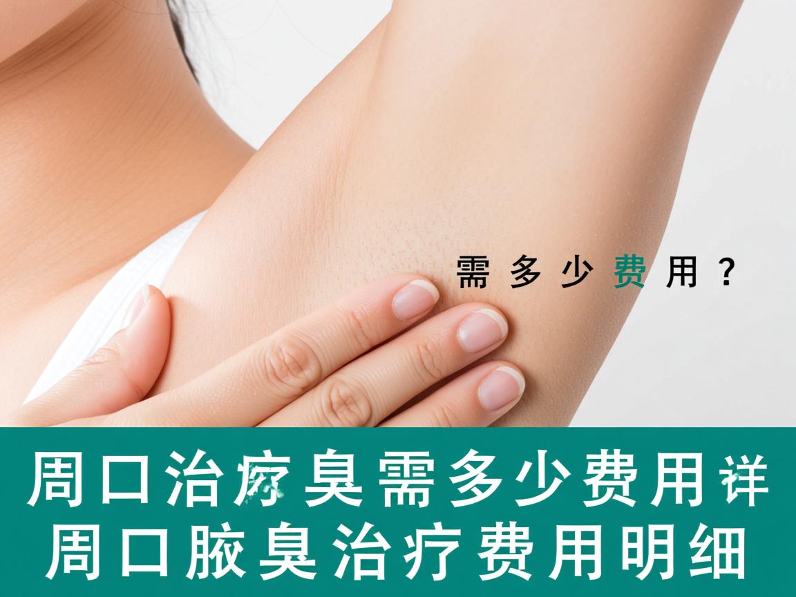 周口治疗腋臭需要多少费用？详解周口腋臭治疗费用明细