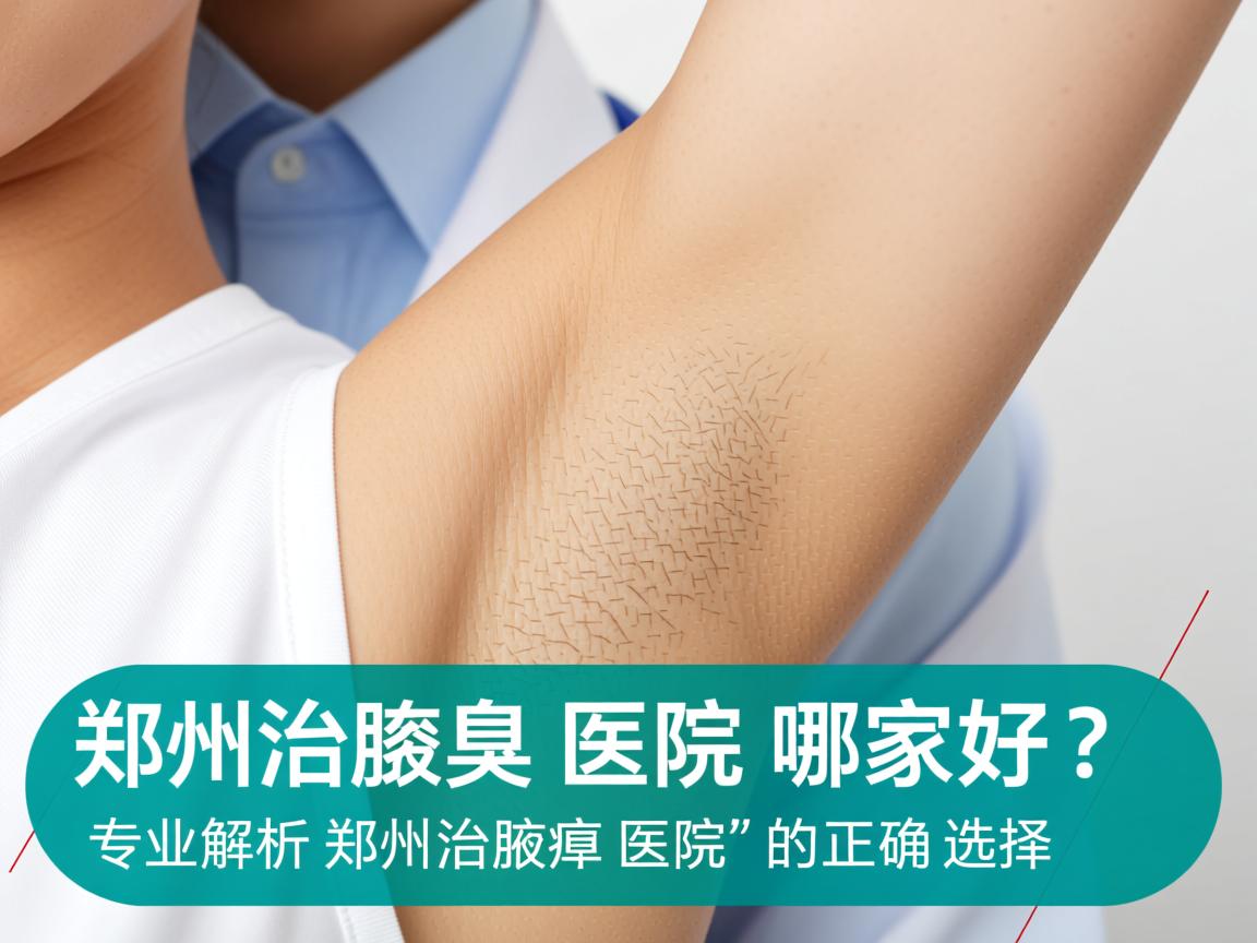 郑州治腋臭医院哪家好？专业解析郑州治腋臭医院的正确选择