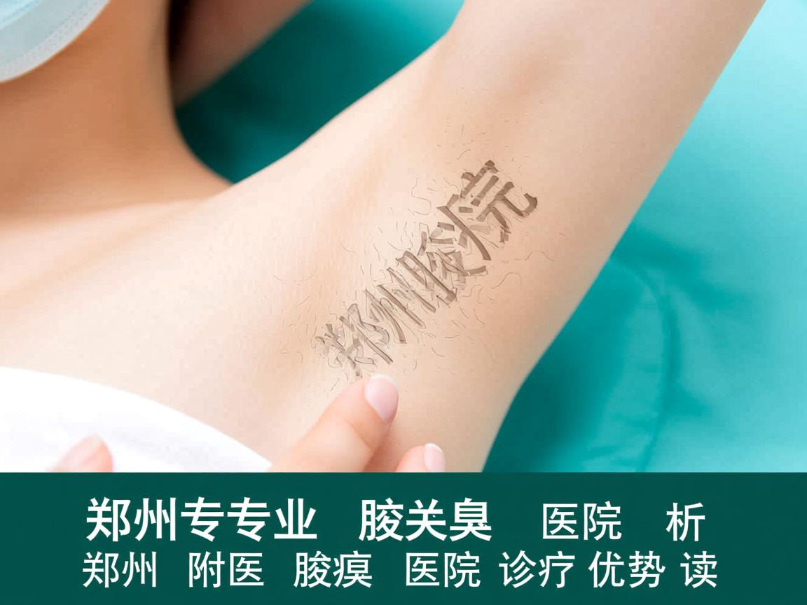 郑州专业腋臭医院解析，郑州附医腋臭医院诊疗优势解读