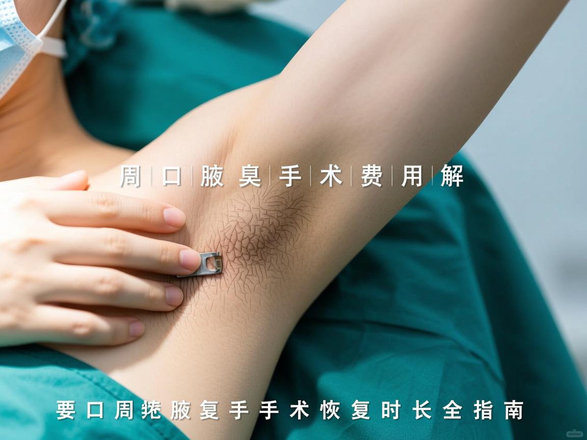 周口腋臭手术费用解析，周口腋臭手术恢复时长全指南