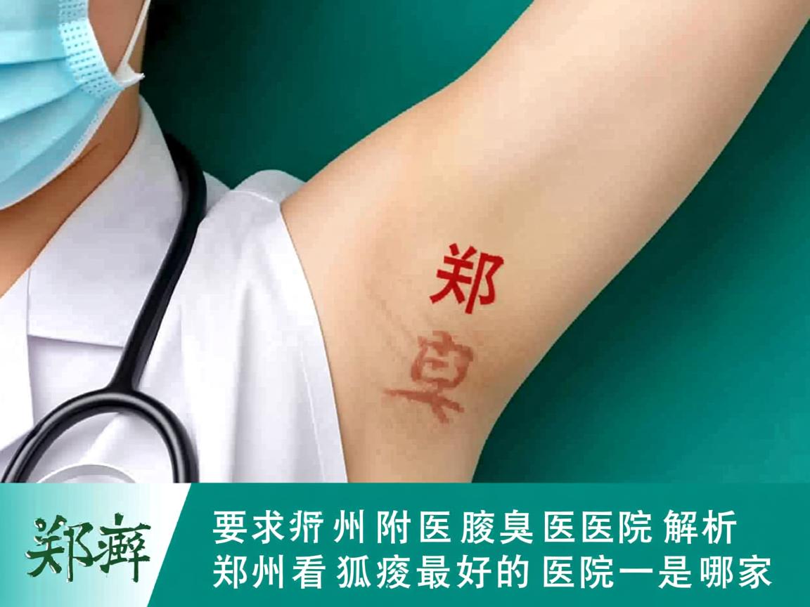 郑州附医腋臭医院解析，郑州看狐臭最好的医院是哪家