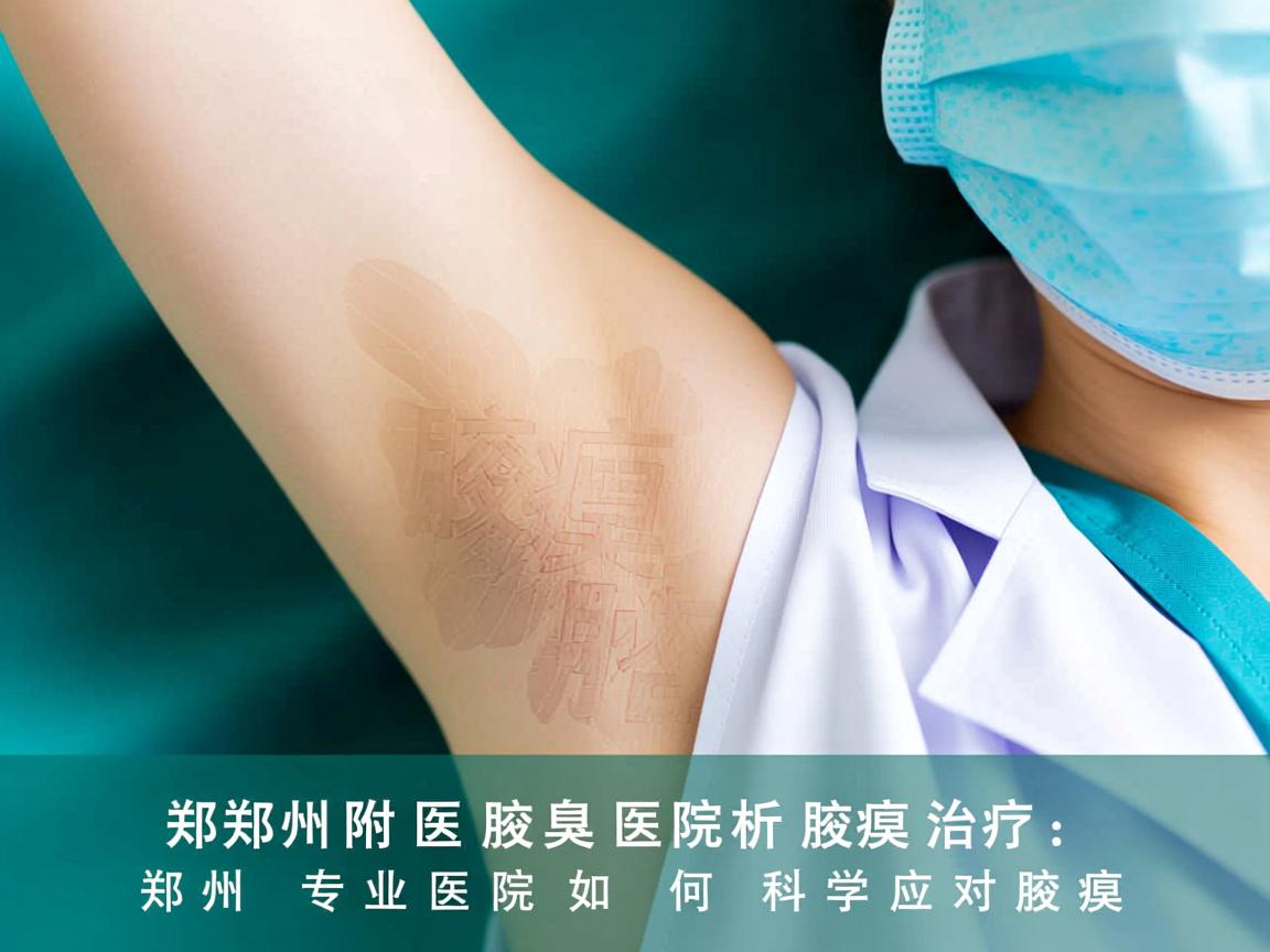 郑州附医腋臭医院解析腋臭治疗，郑州专业医院如何科学应对腋臭