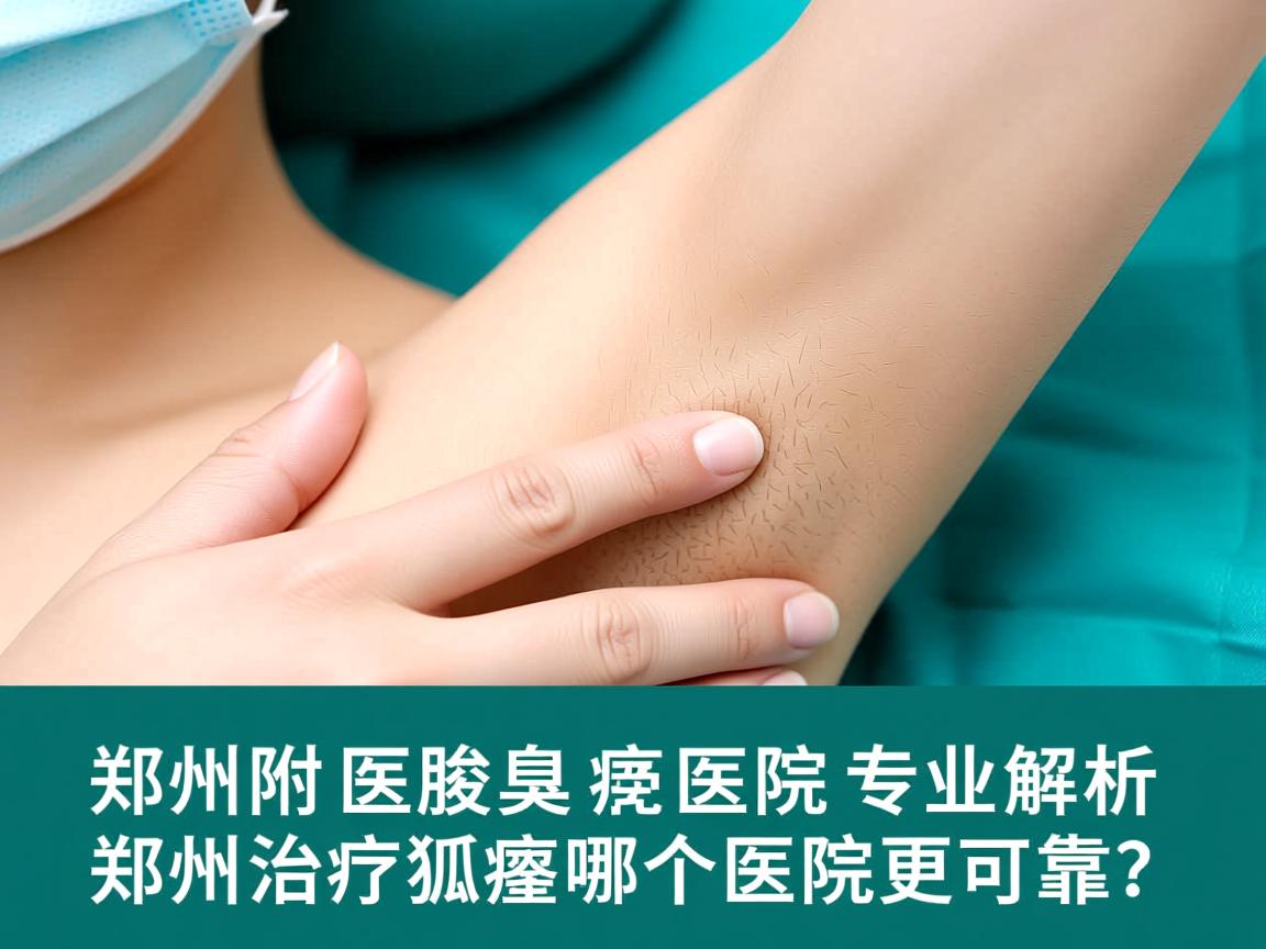 郑州附医腋臭医院专业解析，郑州治疗狐臭哪个医院更可靠？