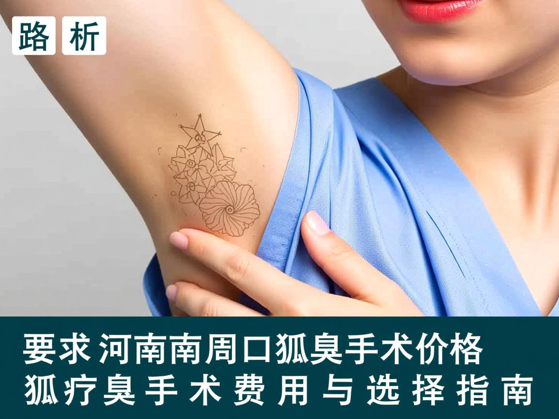 解析河南周口狐臭手术价格 狐臭手术费用与选择指南