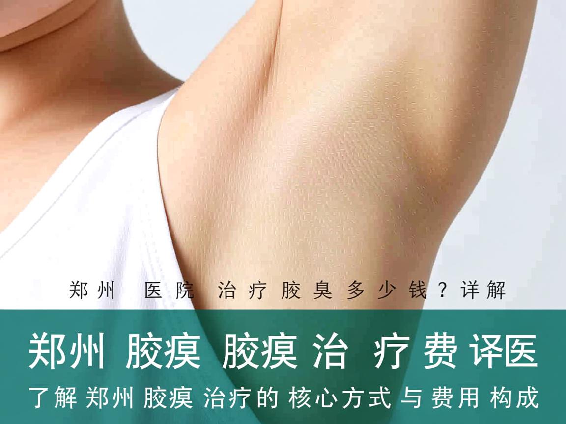 郑州医院治疗腋臭多少钱？详解郑州腋臭治疗费用
了解郑州腋臭治疗的核心方式与费用构成