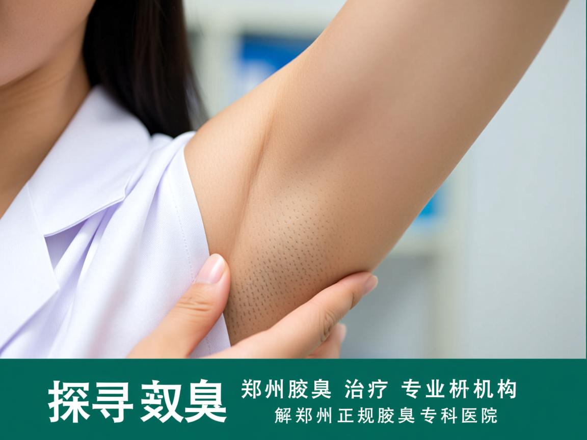 探寻郑州腋臭治疗专业机构，解析郑州正规腋臭专科医院