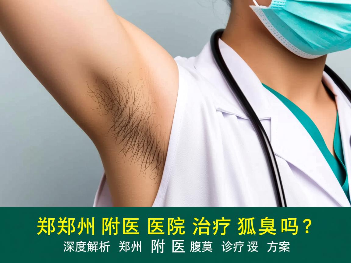 郑州附医医院治疗狐臭吗？深度解析郑州附医腋臭诊疗方案