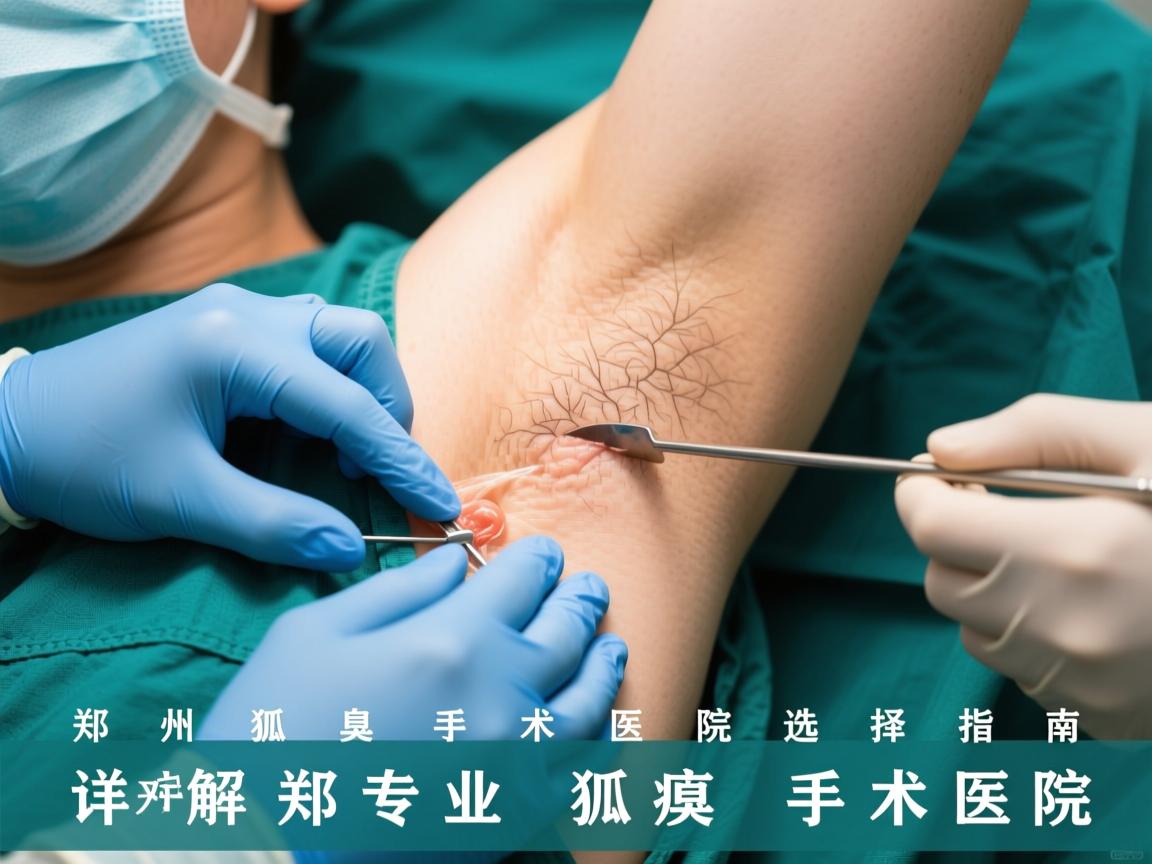 郑州狐臭手术医院选择指南，详解郑州专业狐臭手术医院