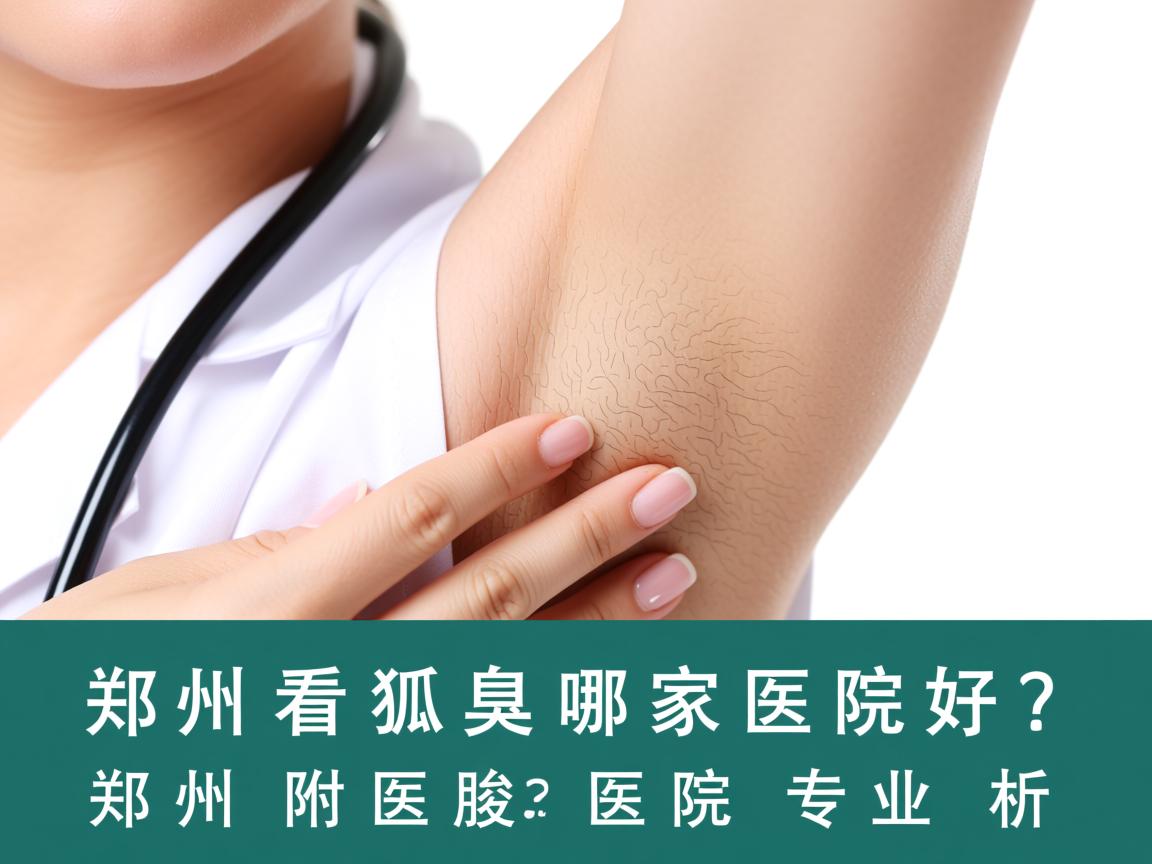 郑州看狐臭哪家医院好？郑州附医腋臭医院专业解析