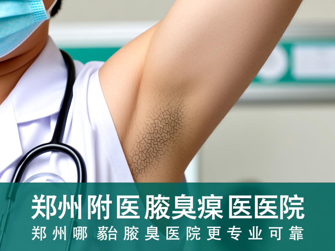 郑州附医腋臭医院解析，郑州哪家治腋臭医院更专业可靠