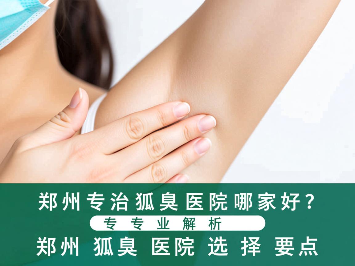 郑州专治狐臭医院哪家好？专业解析郑州狐臭医院选择要点