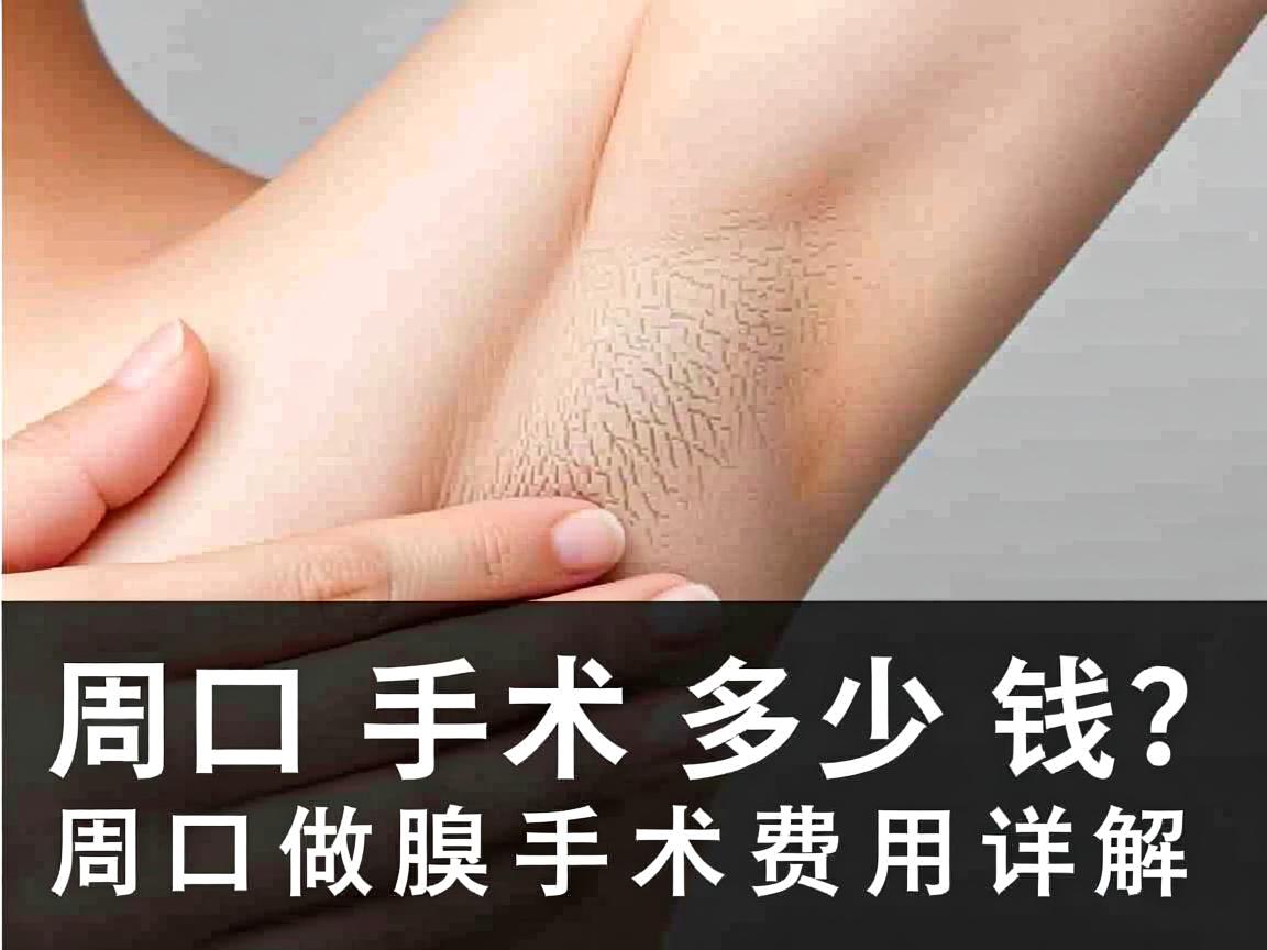 周口腋臭手术多少钱？周口做腋臭手术费用详解