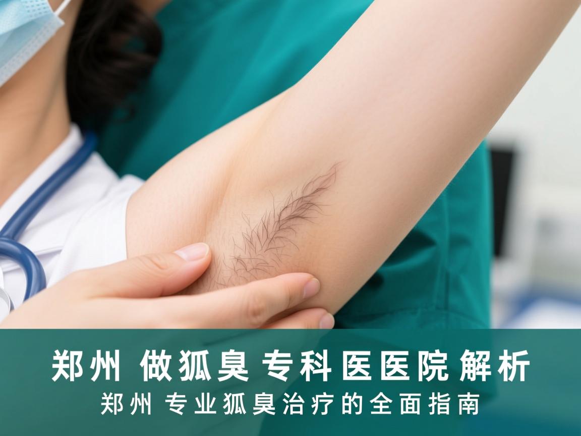 郑州做狐臭专科医院解析，郑州专业狐臭治疗的全面指南