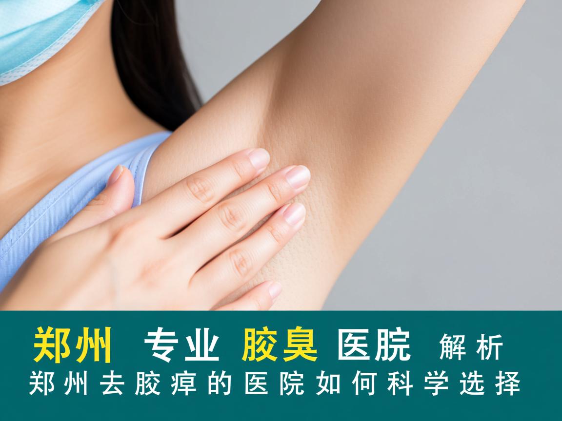 郑州专业腋臭医院解析，郑州去腋臭的医院如何科学选择