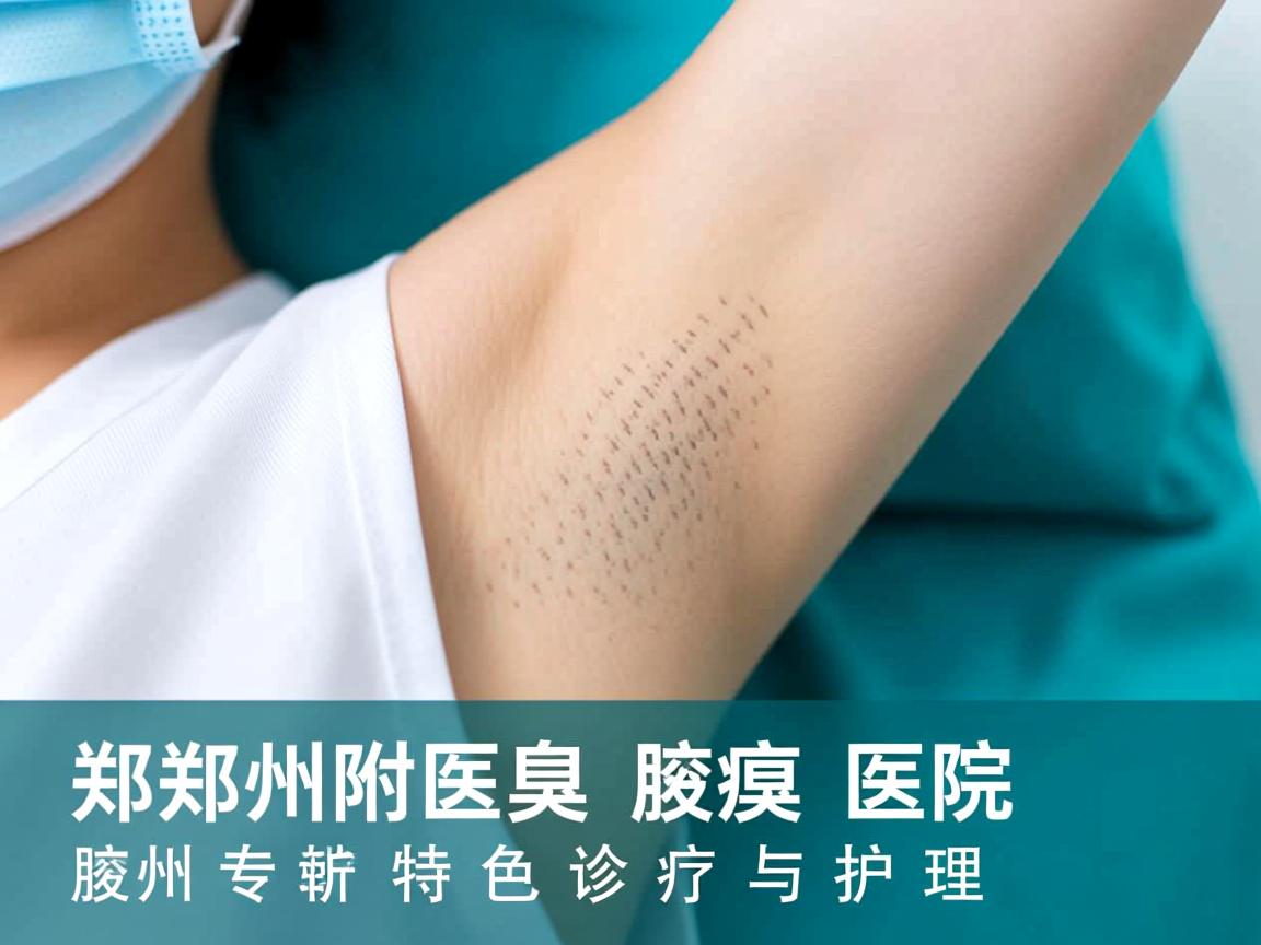 郑州附医腋臭医院专业解析，郑州附医腋臭医院的特色诊疗与护理