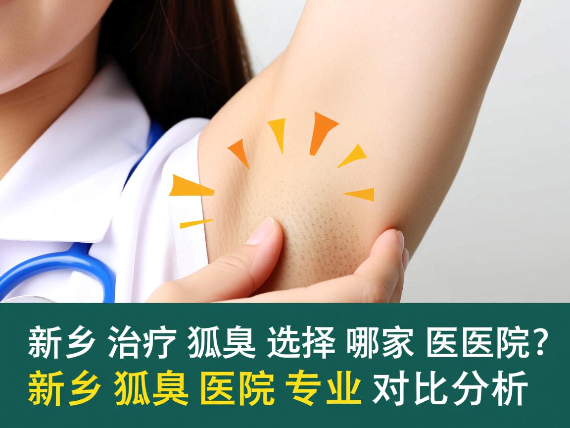新乡治疗狐臭选择哪家医院？新乡狐臭医院专业对比分析