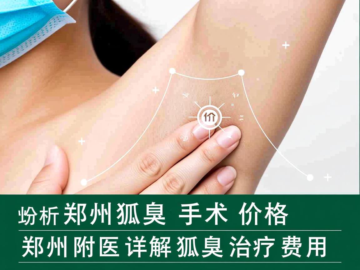 解析郑州狐臭手术价格 郑州附医详解狐臭治疗费用
