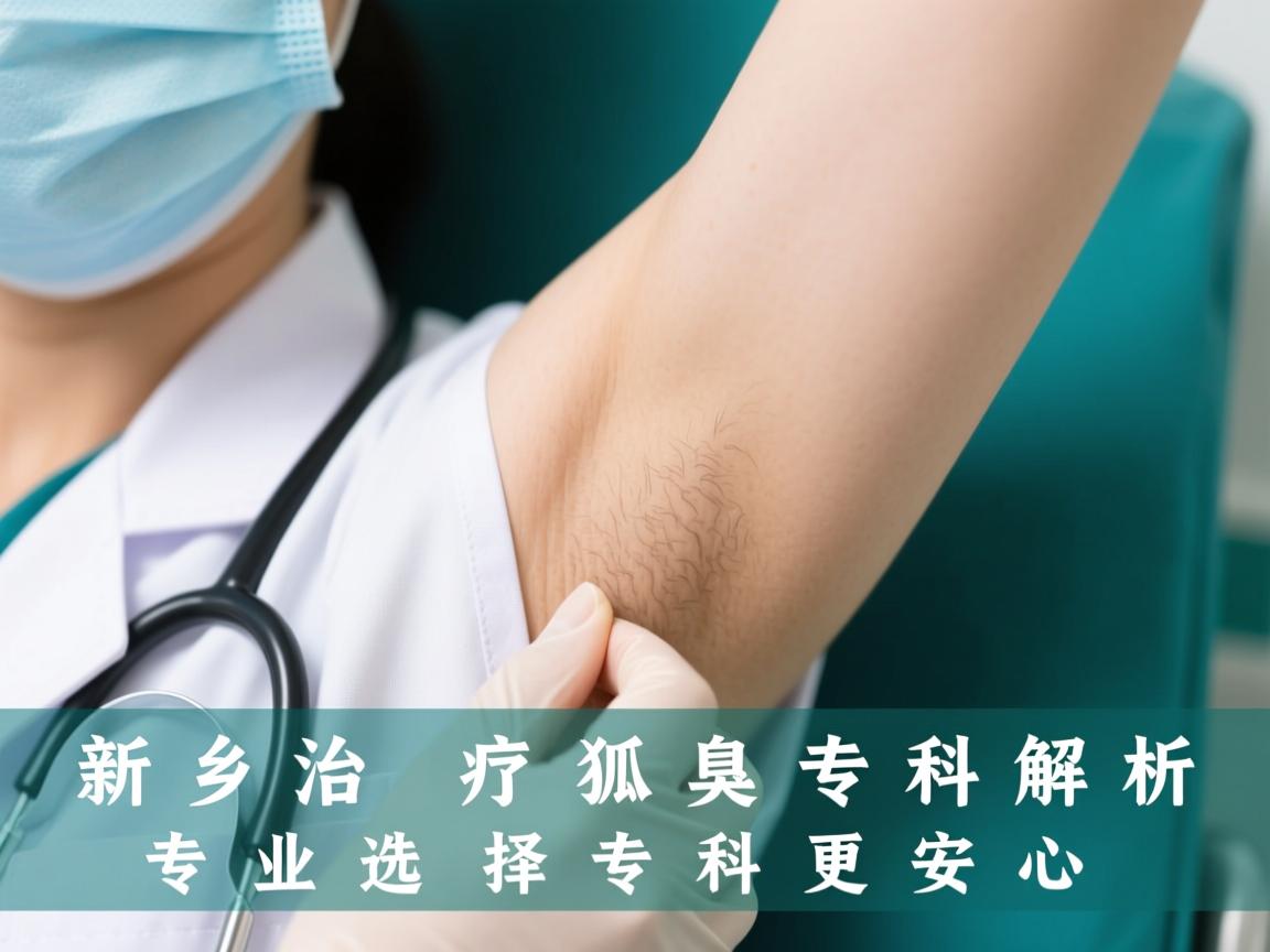 新乡治疗狐臭专科解析，专业诊疗狐臭，选择专科更安心