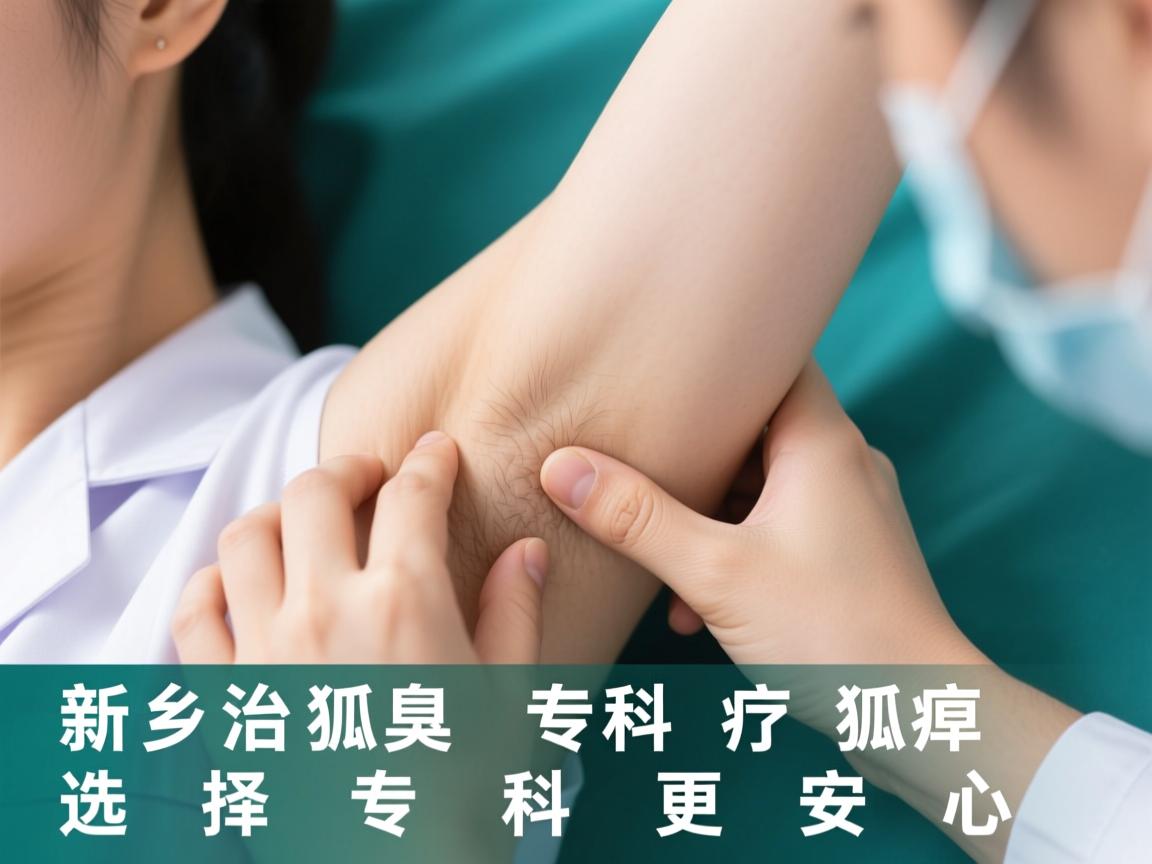 新乡治疗狐臭专科解析，专业诊疗狐臭，选择专科更安心