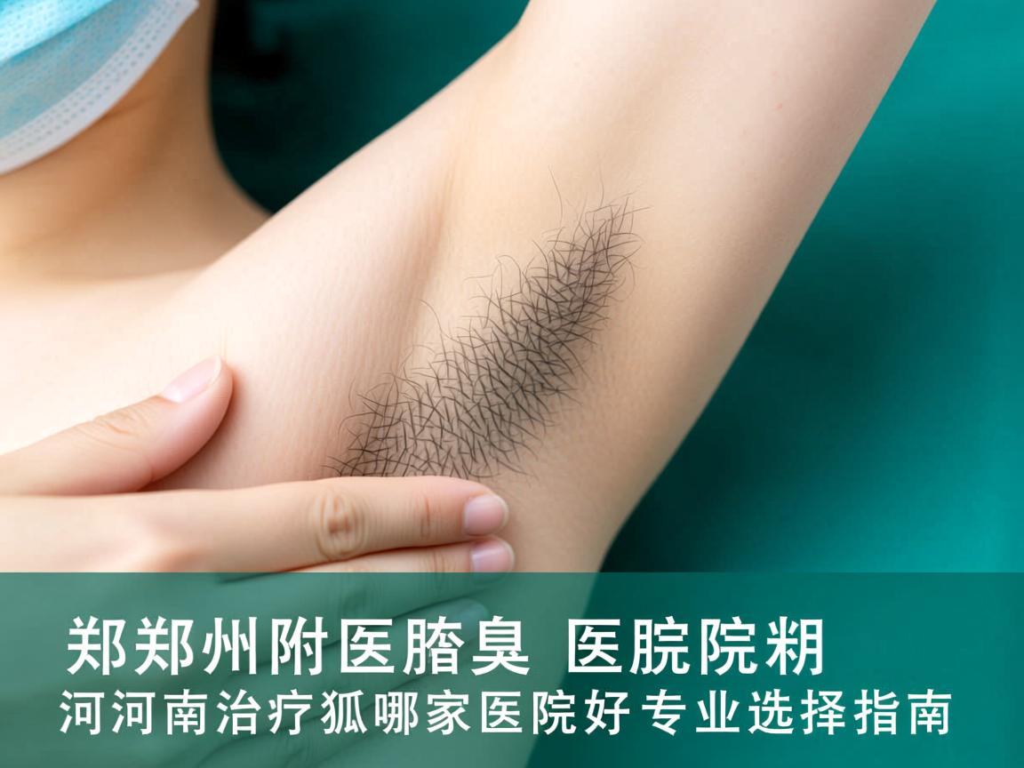 郑州附医腋臭医院解析，河南治疗狐臭哪家医院好，专业选择指南