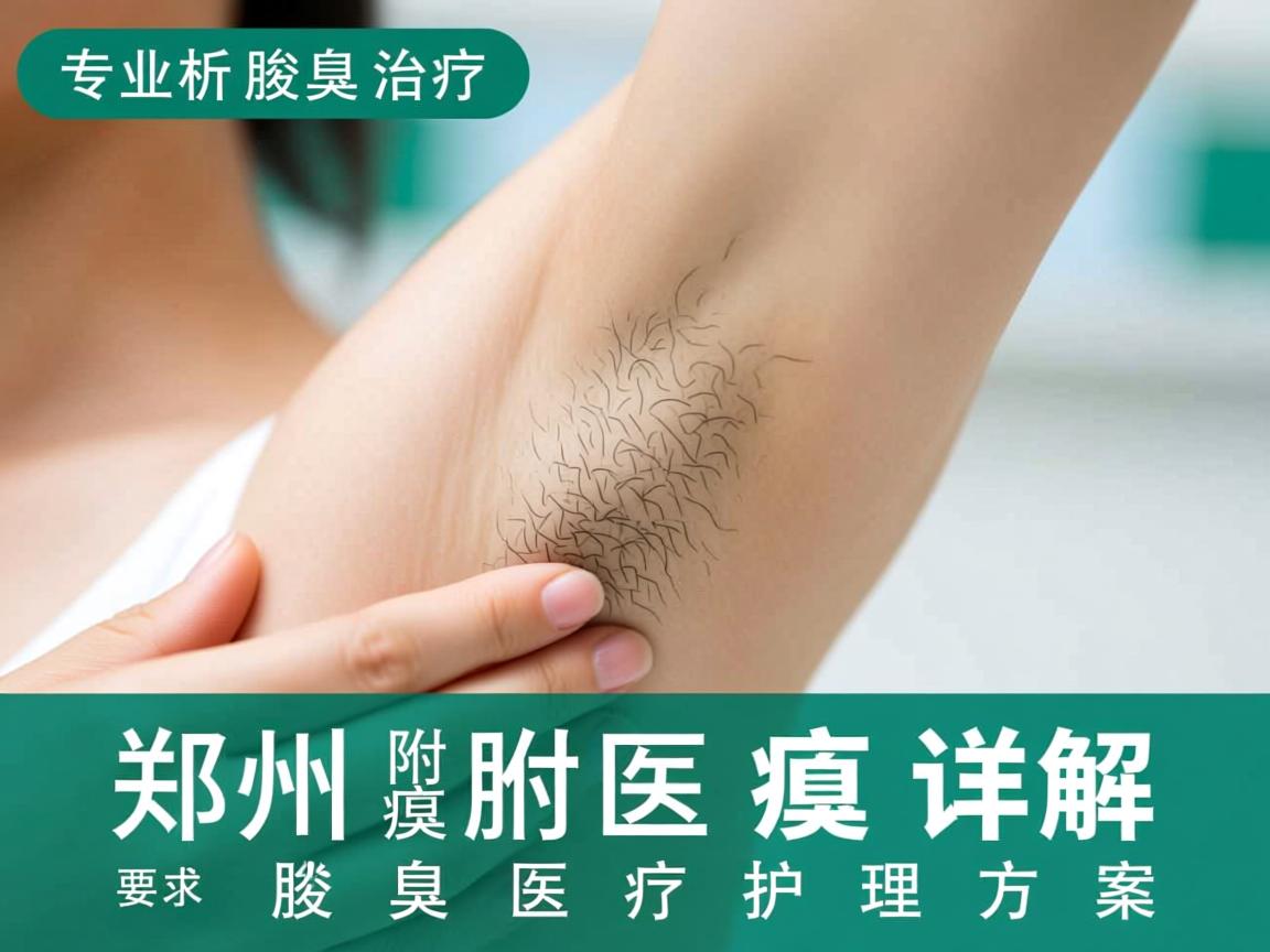 专业解析腋臭治疗，郑州附医腋臭医院详解腋臭医疗护理方案
