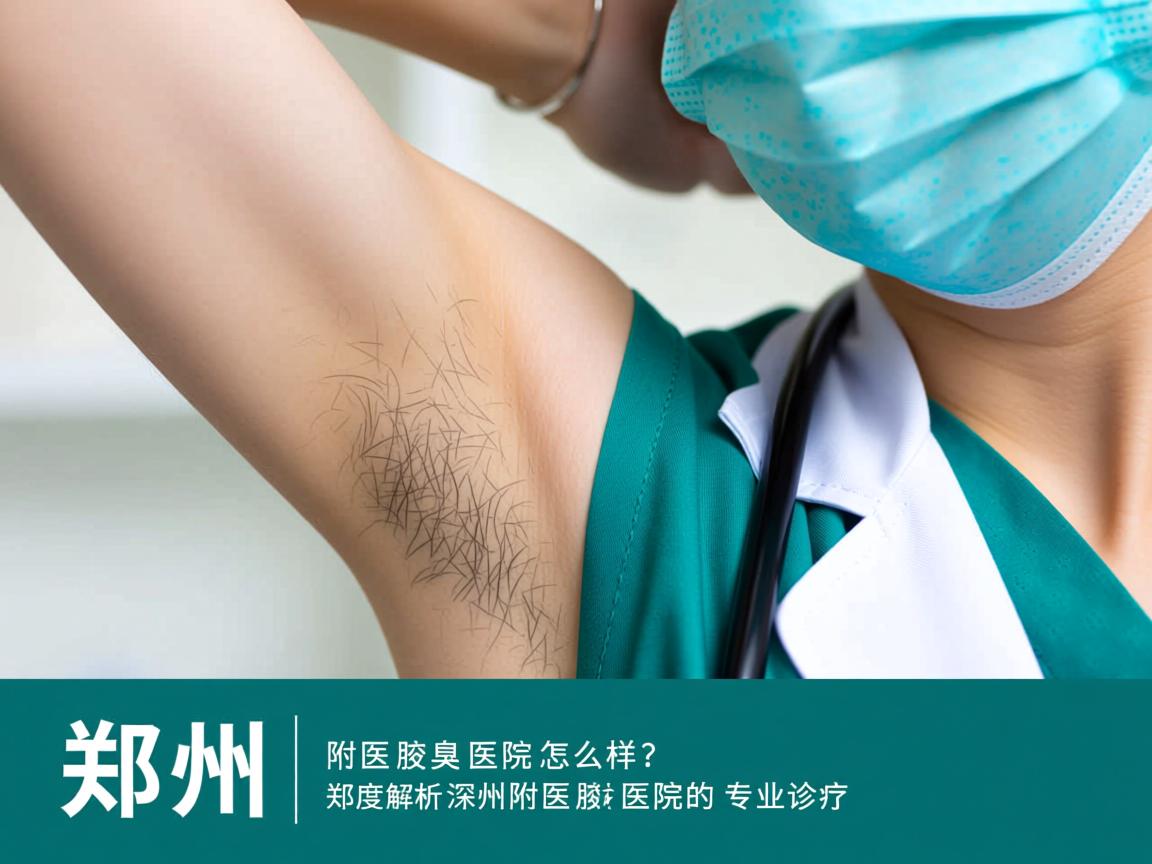 郑州附医腋臭医院怎么样？深度解析郑州附医腋臭医院的专业诊疗