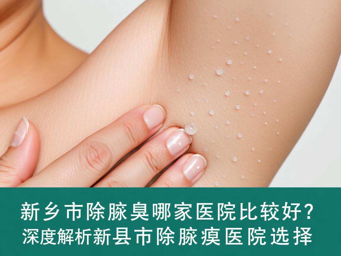 新乡市除腋臭哪家医院比较好？深度解析新乡市除腋臭医院选择