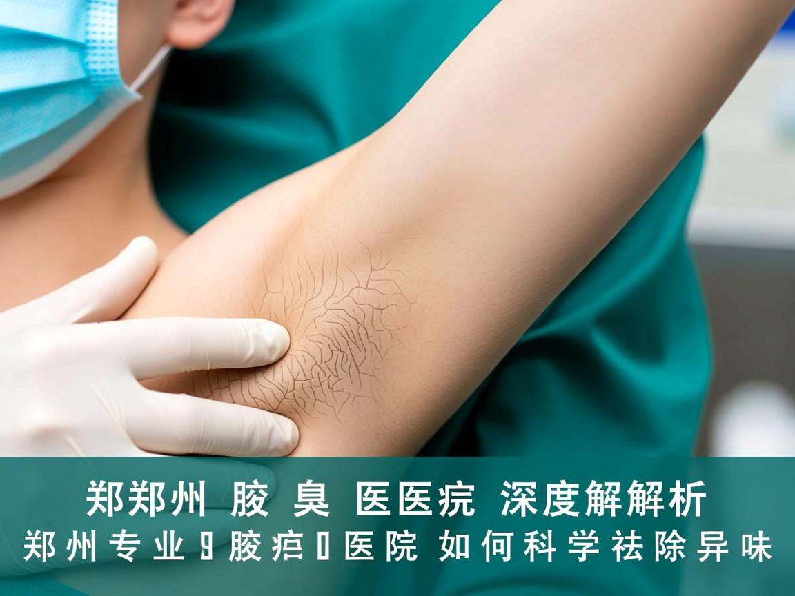 郑州腋臭医院深度解析，郑州专业腋臭医院如何科学祛除异味