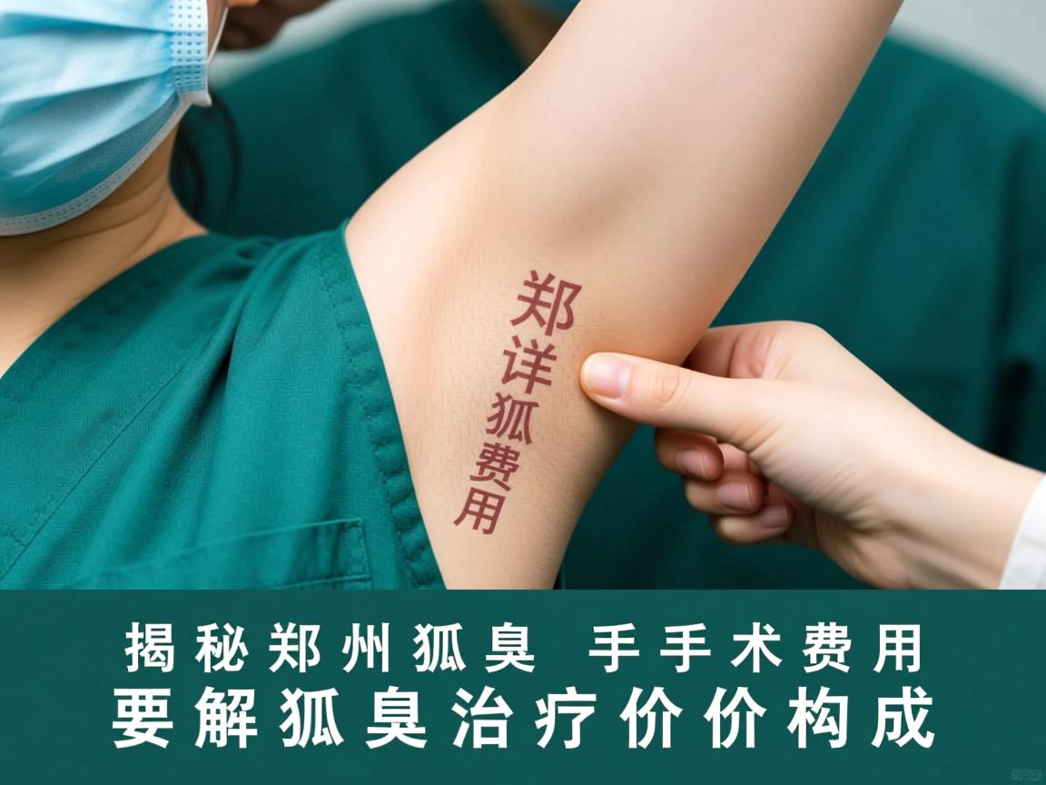 揭秘郑州狐臭手术费用，详解狐臭治疗价格构成