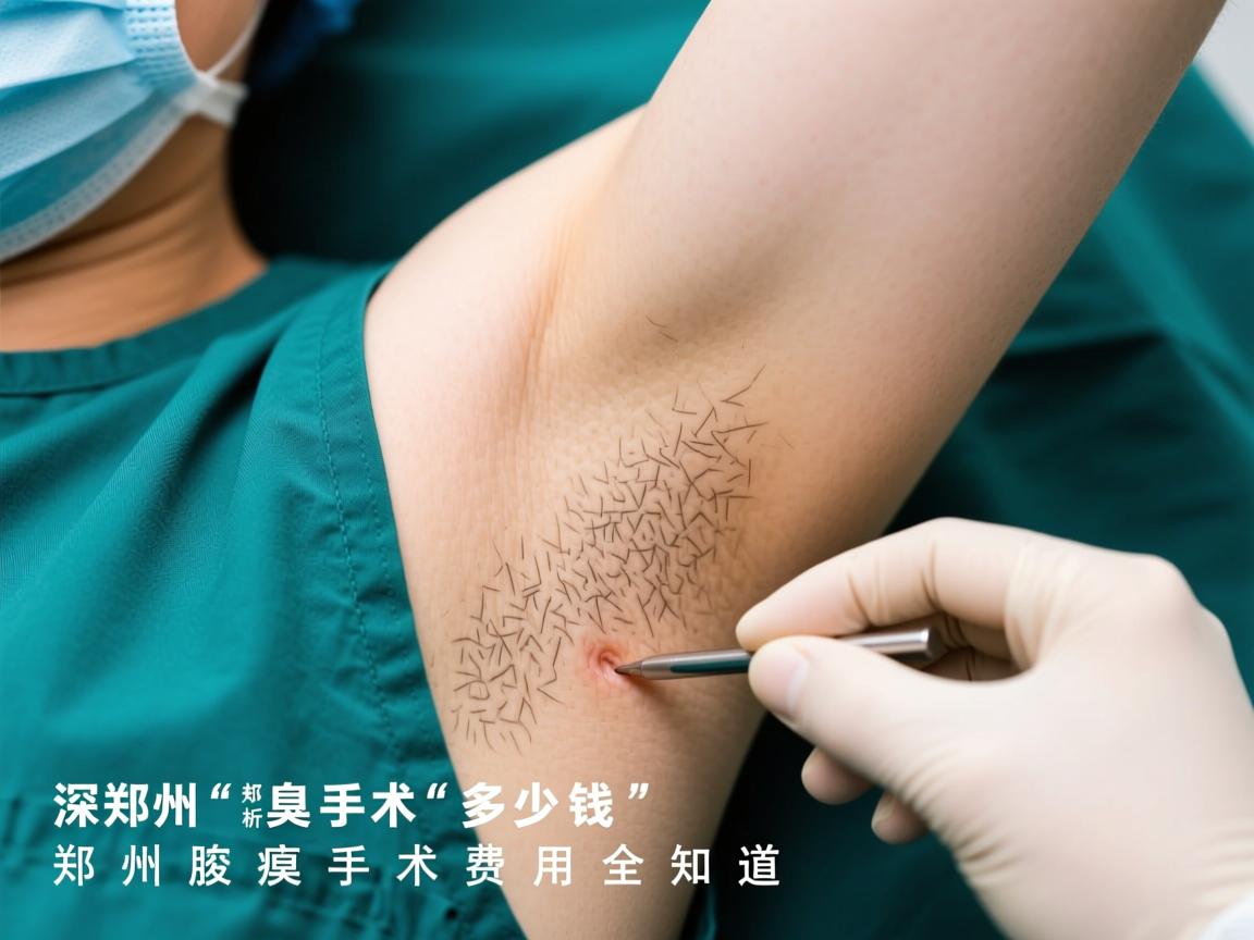 深度解析郑州腋臭手术多少钱，郑州腋臭手术费用全知道