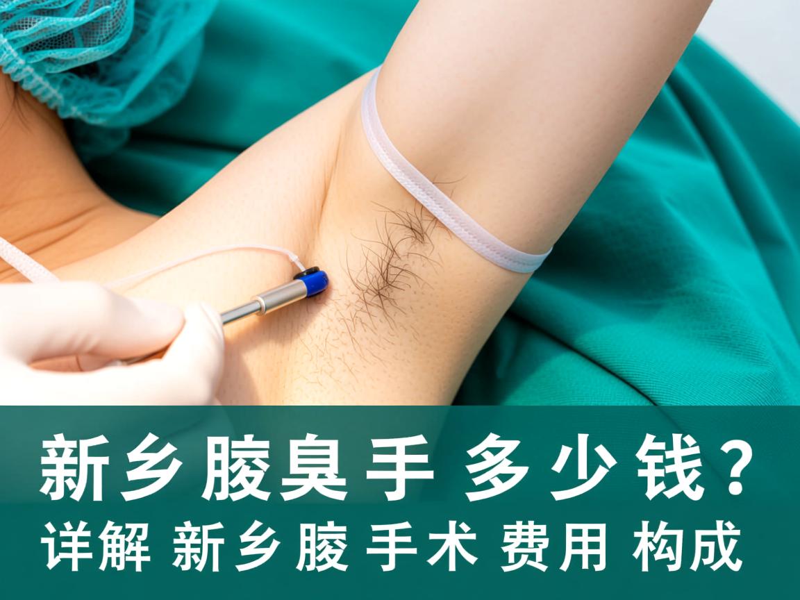 新乡腋臭手术多少钱？详解新乡腋臭手术费用构成