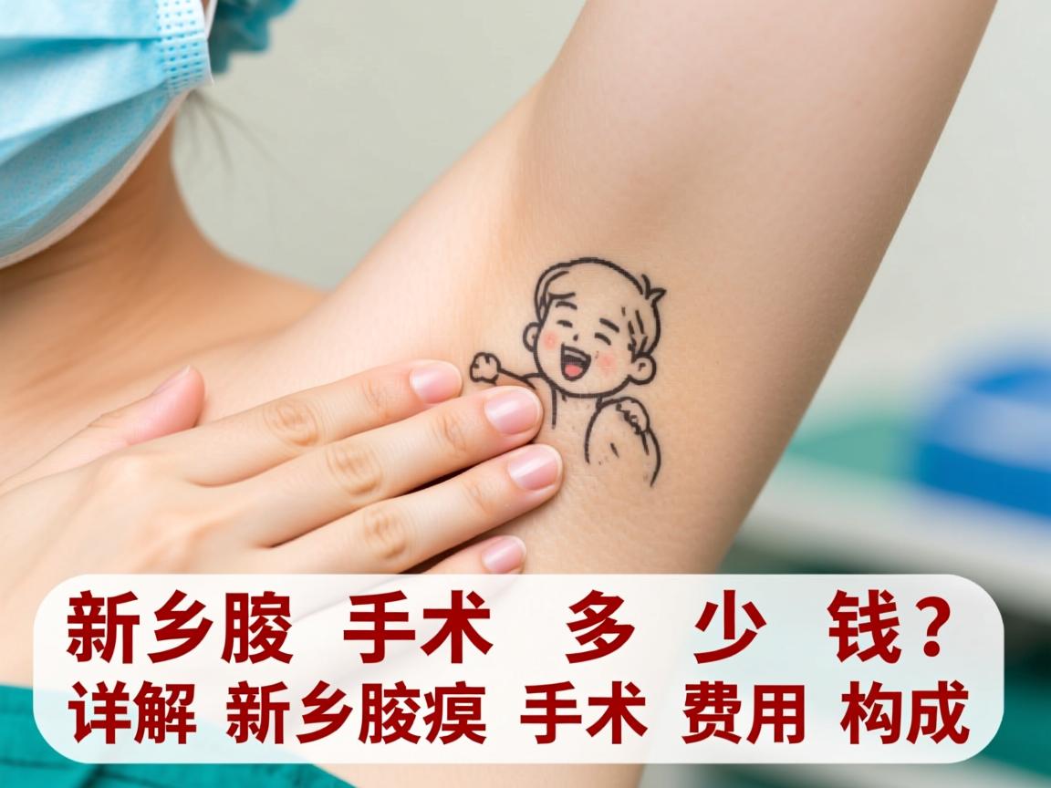 新乡腋臭手术多少钱？详解新乡腋臭手术费用构成