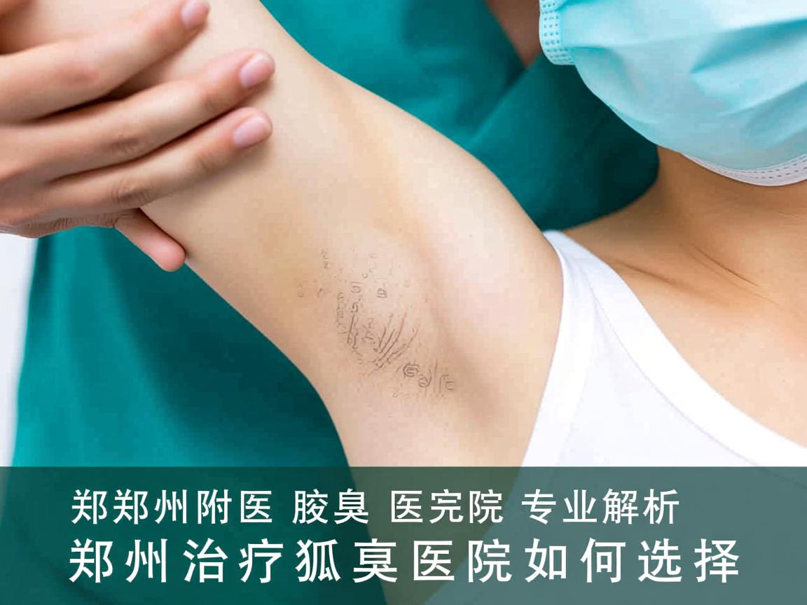 郑州附医腋臭医院专业解析，郑州治疗狐臭医院如何选择