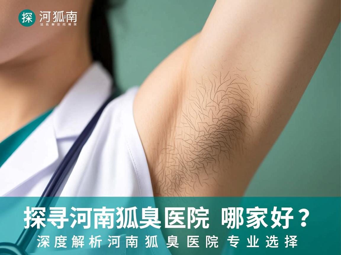 探寻河南狐臭医院哪家好？深度解析河南狐臭医院专业选择