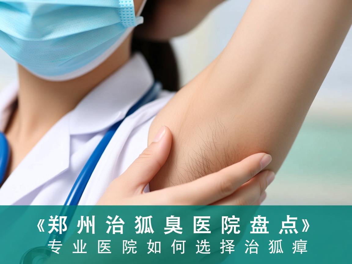 郑州治狐臭医院盘点，专业医院如何选择治狐臭