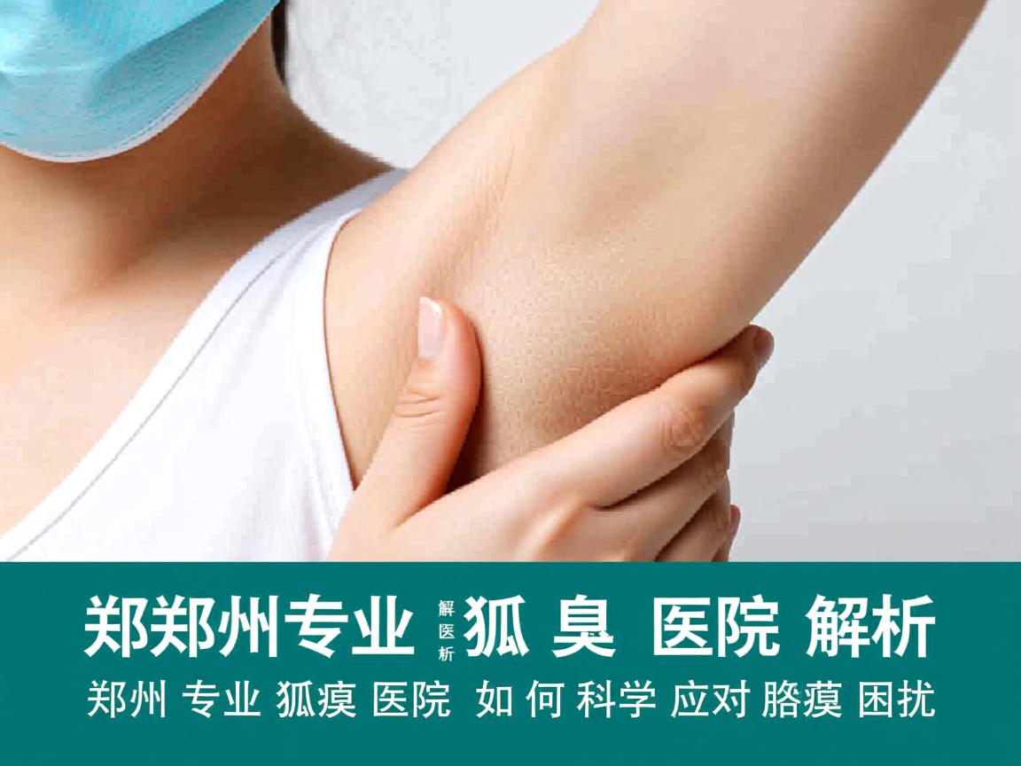 郑州专业狐臭医院解析，郑州专业狐臭医院如何科学应对腋臭困扰