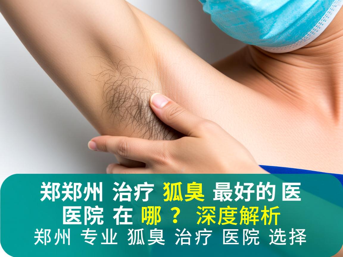 郑州治疗狐臭最好的医院在哪？深度解析郑州专业狐臭治疗医院的选择