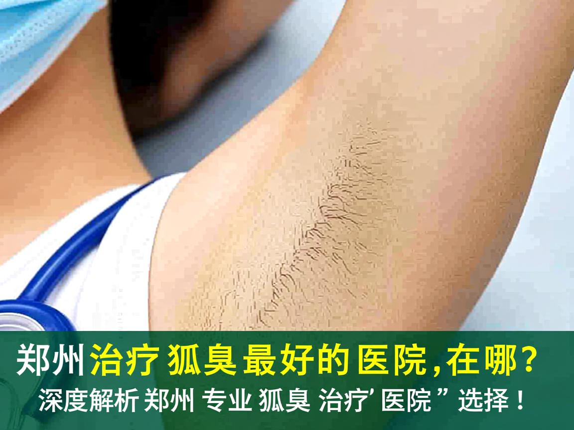 郑州治疗狐臭最好的医院在哪？深度解析郑州专业狐臭治疗医院的选择