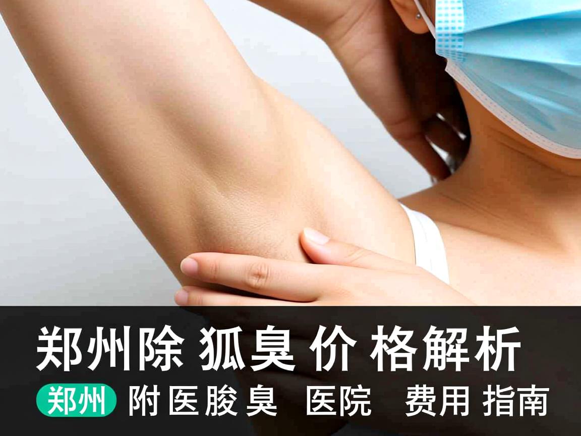 郑州除狐臭价格解析，郑州附医腋臭医院费用指南