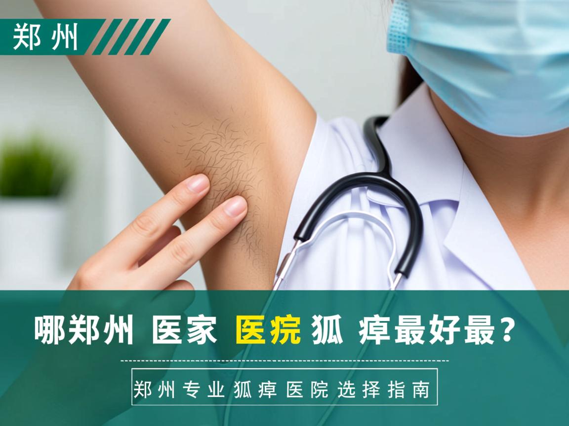 郑州哪家医院狐臭最好？郑州专业狐臭医院选择指南