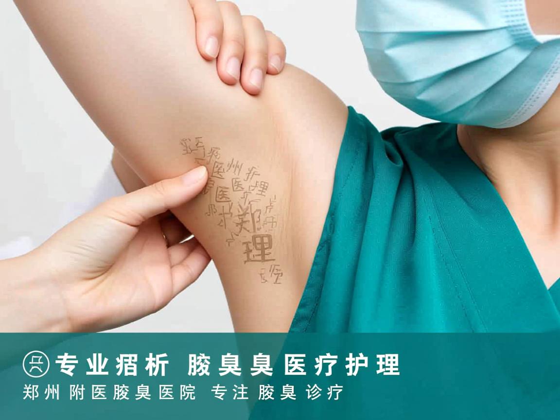 专业解析腋臭医疗护理，郑州附医腋臭医院专注腋臭诊疗