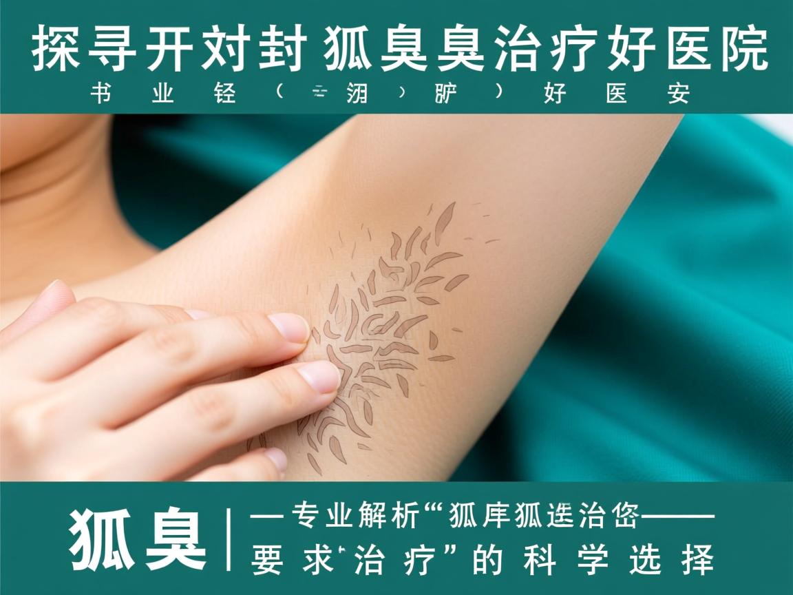 探寻开封狐臭治疗好医院，专业解析狐臭治疗的科学选择