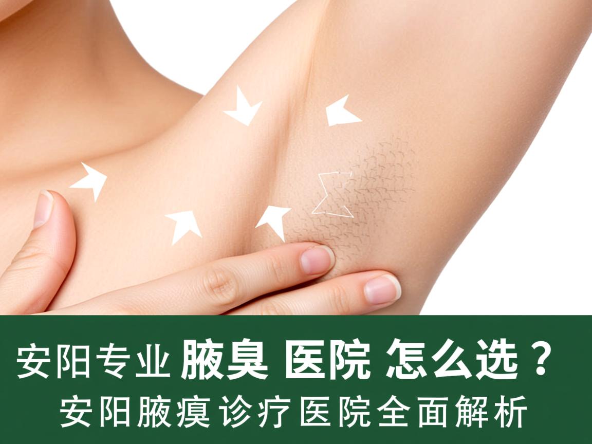 安阳专业腋臭医院怎么选？安阳腋臭诊疗医院全面解析