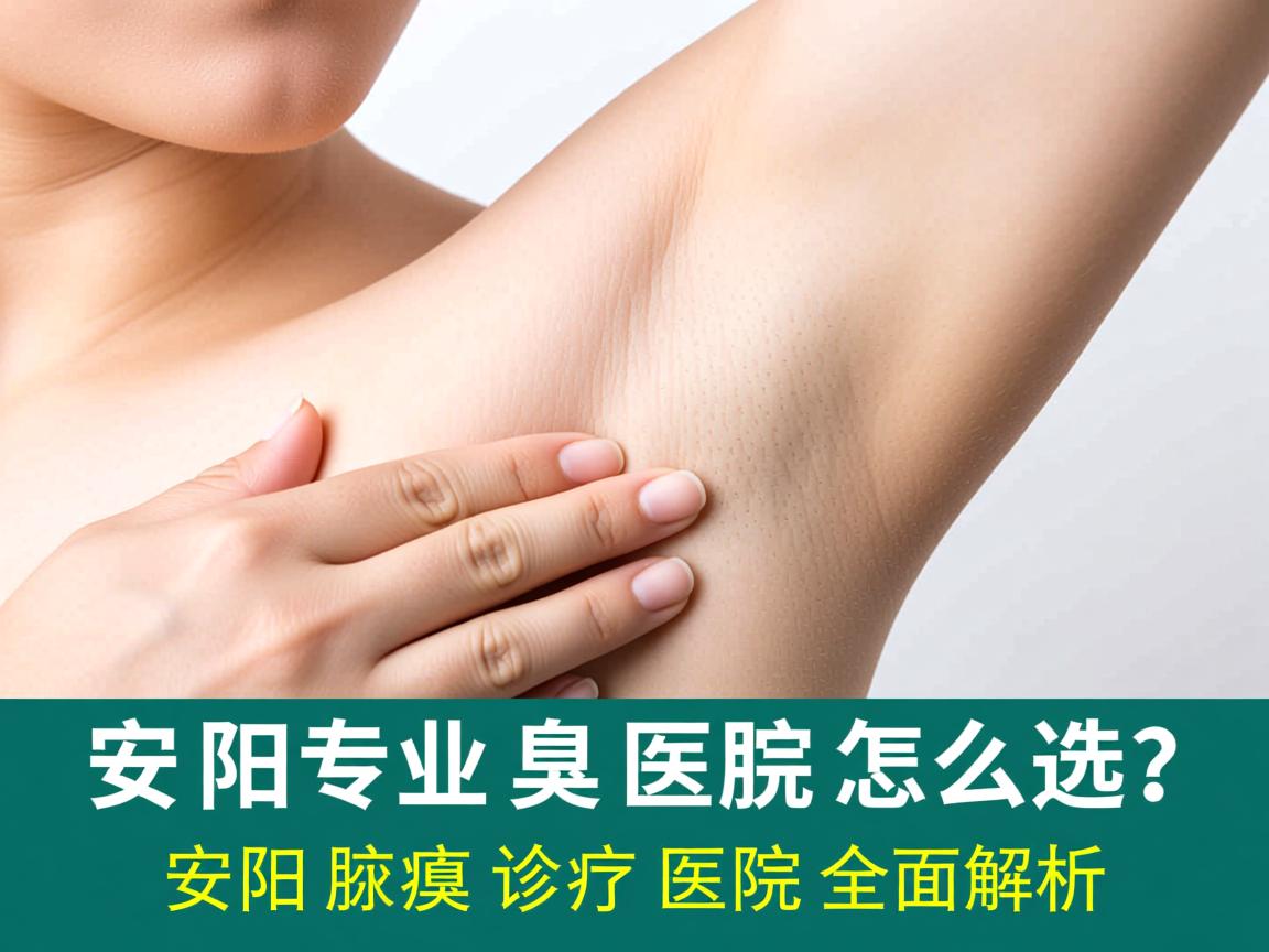 安阳专业腋臭医院怎么选？安阳腋臭诊疗医院全面解析