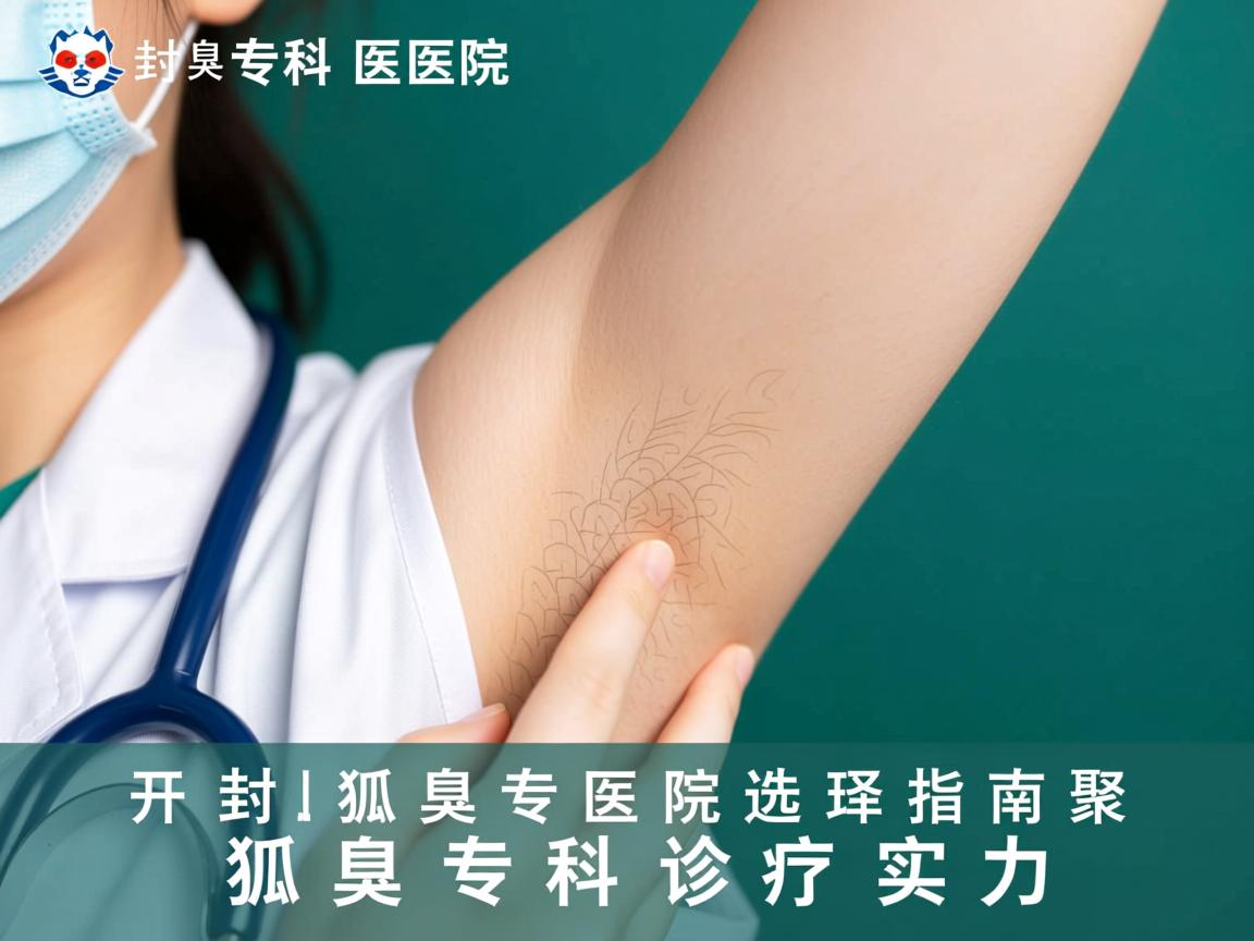 开封狐臭专科医院选择指南，聚焦狐臭专科诊疗实力