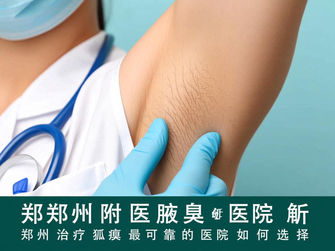 郑州附医腋臭医院解析，郑州治疗狐臭最可靠的医院如何选择
